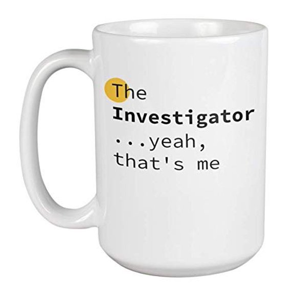 Enneagram Type 5 - Coffee and Tea Gift Mug: The Investigator.yeah, that's me (15oz)