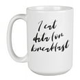 thumbnail image 1 of Enneagram Type 5 - Coffee and Tea Mug: I eat data for breakfast (15oz), 1 of 3