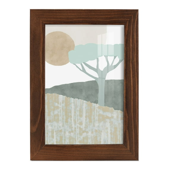Ennerdale I - Framed Print w/glass - Chestnut