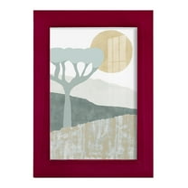 Ennerdale III - Framed Print w/glass - Cherry Red