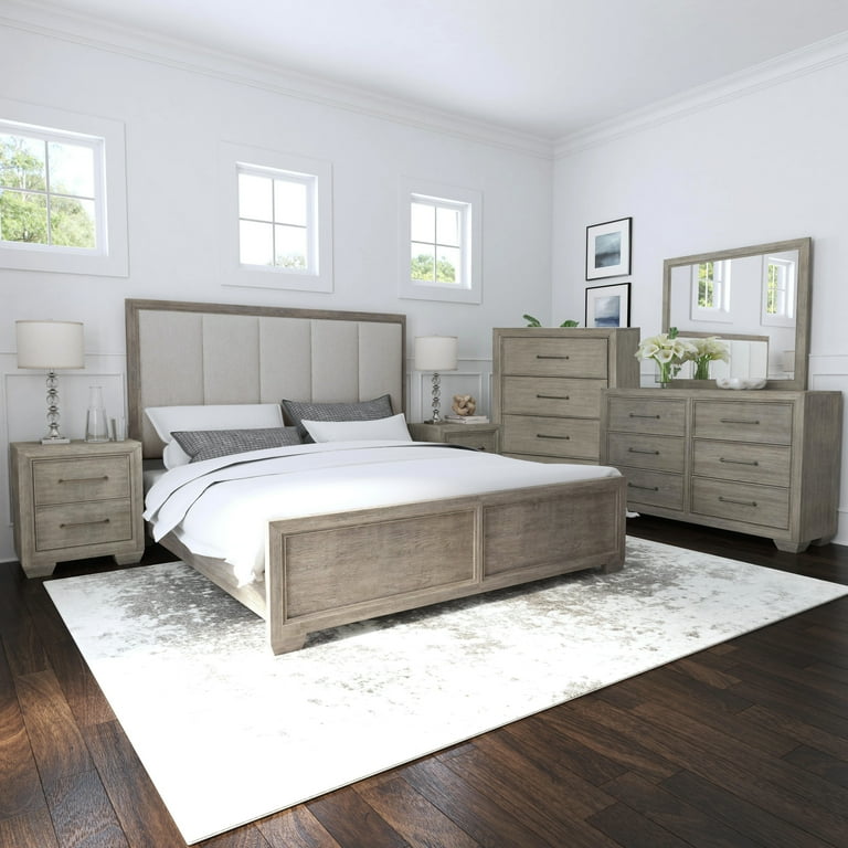 King bed and nightstand set deals