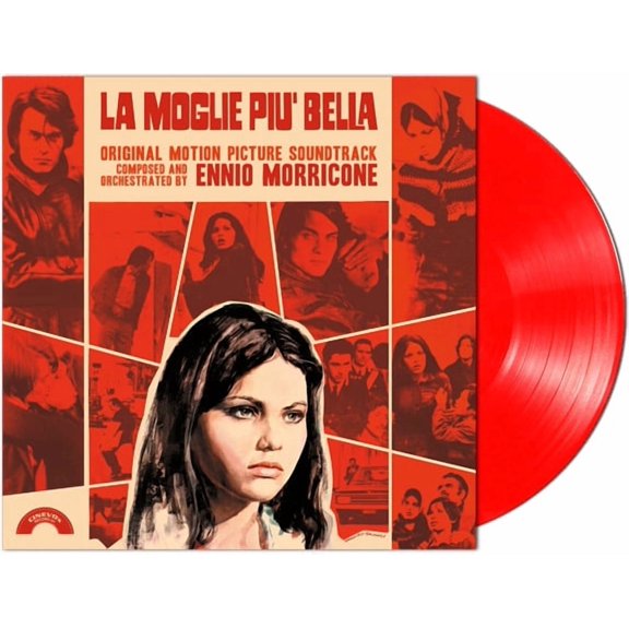 Ennio Morricone - La Moglie Piu Bella Soundtrack - Limited 140-Gram Red Colored Vinyl - Music & Performance