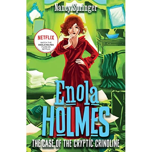 Enola Holmes 5: The Case of the Cryptic Crinoline (Paperback) by Nancy Springer
