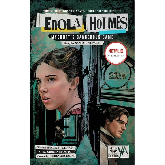 Enola Holmes: Mycroft's Dangerous Game, (Paperback)
