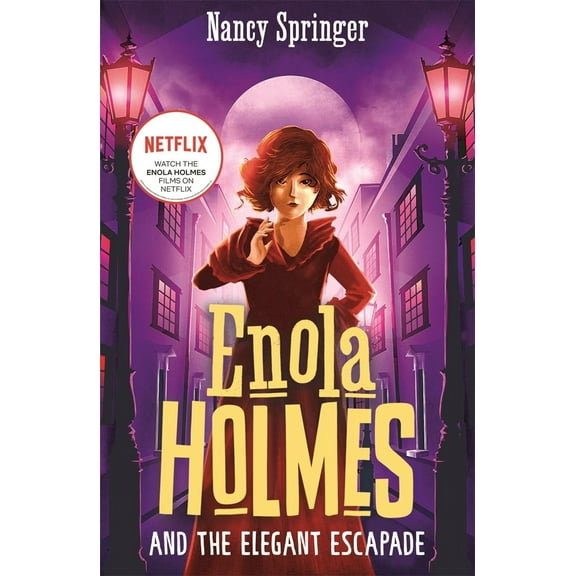 Enola Holmes and The Elegant Escapade (Book 8) by Nancy Springer 2023 Paperback NEW