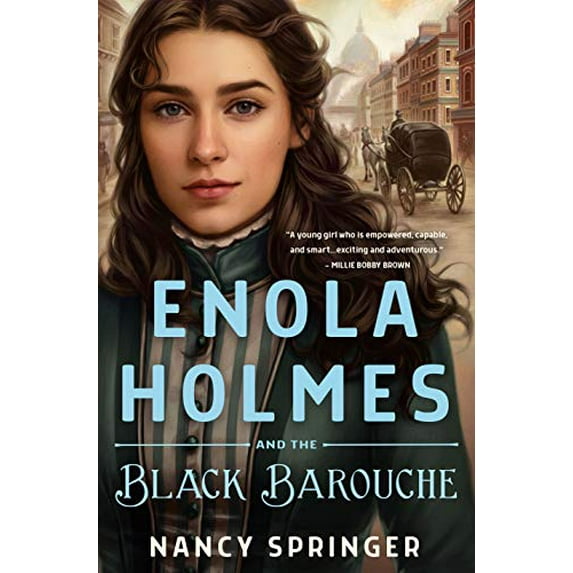 Pre-Owned Enola Holmes and the Black Barouche: The New Adventures of Enola Holmes 1 (Hardcover) 1250822955 9781250822956