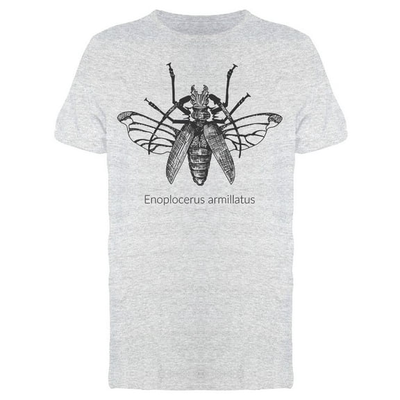 Enoplocerus Armillatus Sketch T-Shirt Men -Image by Shutterstock, Male Medium