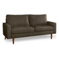 thumbnail image 1 of Enor Furniture Clairmont 70" Upholstered Fabric Sofa with Square Arm in Bronze, 1 of 21