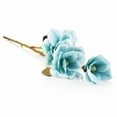 thumbnail image 1 of Enova Home  18" Artificial Nature Touch Magnolia Stem Fake Flowers for Home Decor Blue, 1 of 5