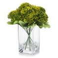 thumbnail image 1 of Enova Home Artificial Mixed Greenery Arrangement in Clear Glass Vase With Faux Water, 1 of 2