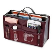 Enowise-YL Women Organizer Bag Multifunction Travel Compartment Handbag