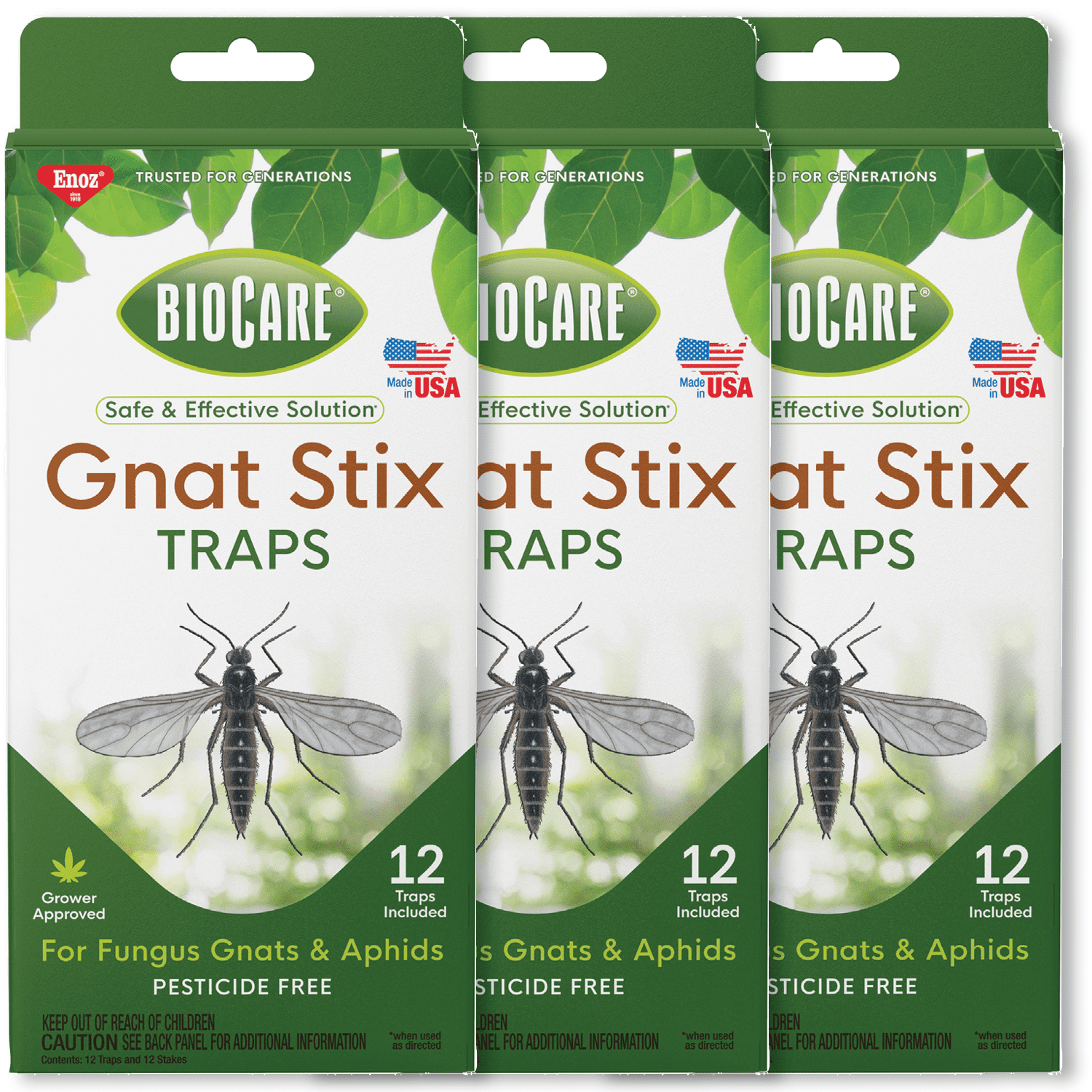 Gnat Traps for Indoors (15 pcs) – Trap a Pest