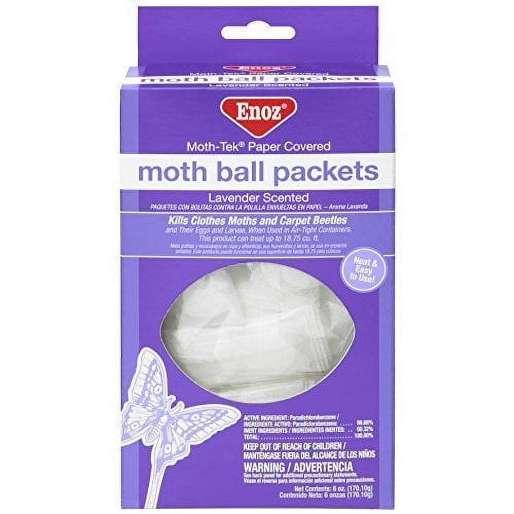 Enoz Moth Ball Packets Lavender Scented