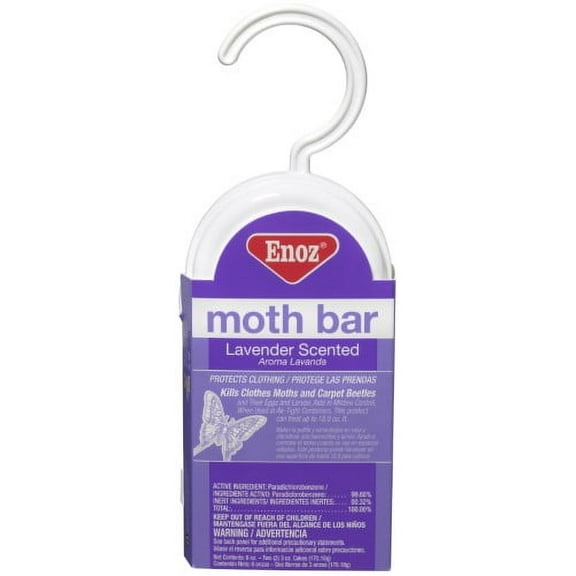 Enoz Moth Bar Lavender Scented (Pack of 20)