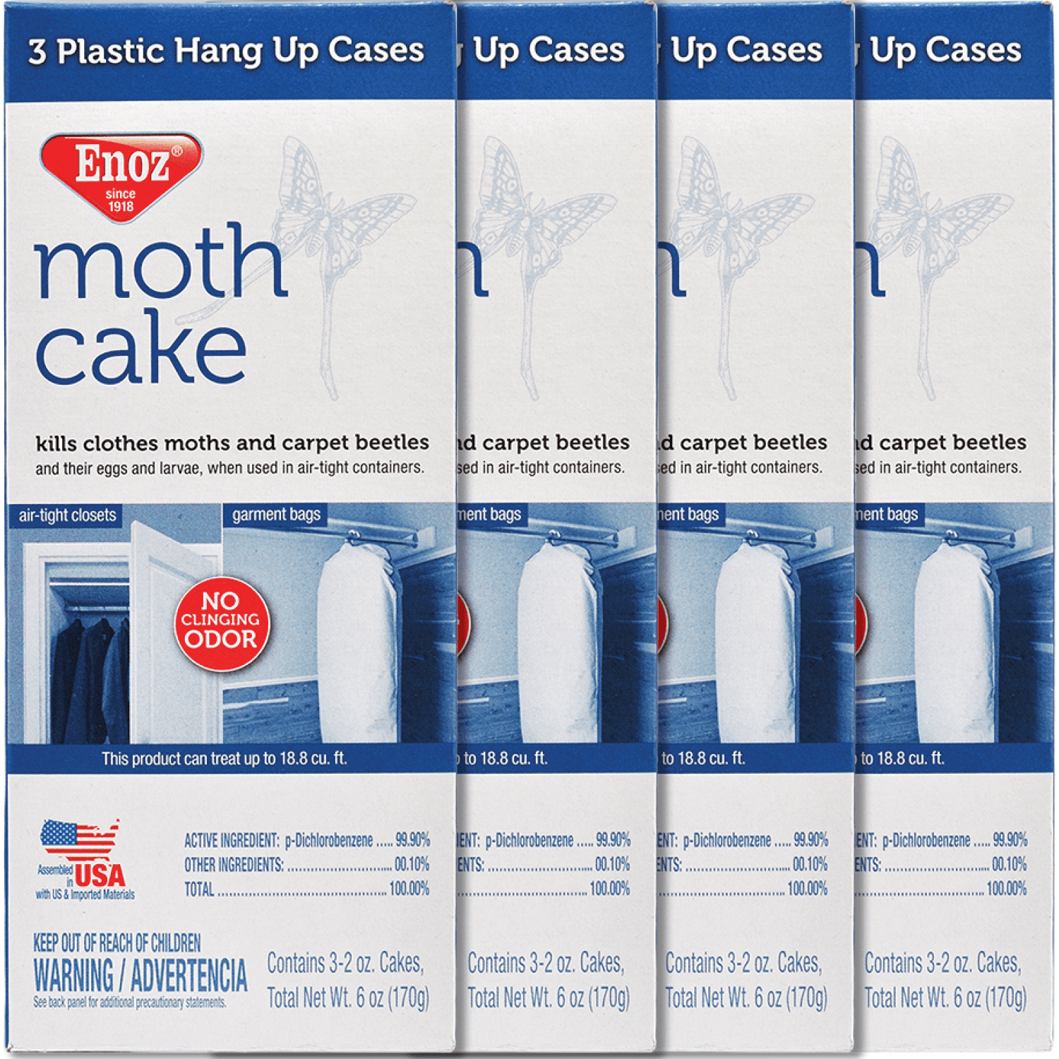 Enoz Moth Cake Insect Repellent Refill For Moths 2 2 oz refills per box. 12  boxes. Free shipping. - Gardening Supplies, Facebook Marketplace