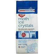 Enoz Moth Ice Crystals, Killer for Clothes Moths & Carpet Beetles, Resealable, 16 oz