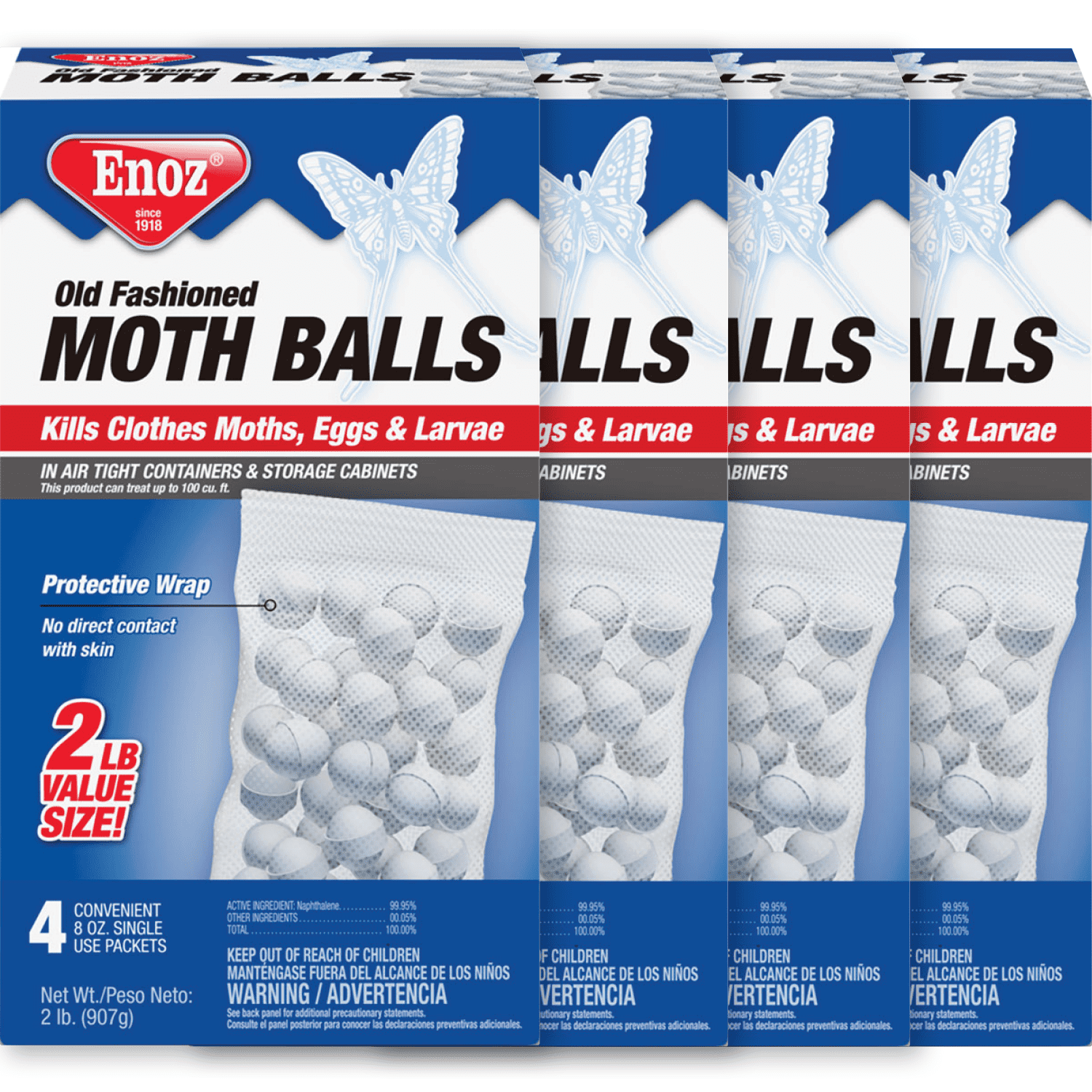 Enoz Old Fashioned Moth Balls 1 lb