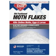Enoz Old Fashioned Moth Flakes - Moth Killer for Closets - 14 Ounce