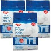 Enoz Para Moth Balls, Moth Killer for Clothes Moths and Carpet Beetles, 20 oz Bag, 3 Pack