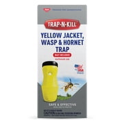 Enoz Trap-N-Kill Outdoor Yellow Jacket, Hornet, and Wasp Trap with Bait