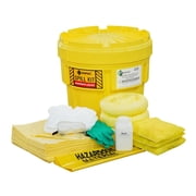 Enpac 20-Gallon Salvage Drum Spill Kit, Battery Acid, Yellow, Small and Convenient