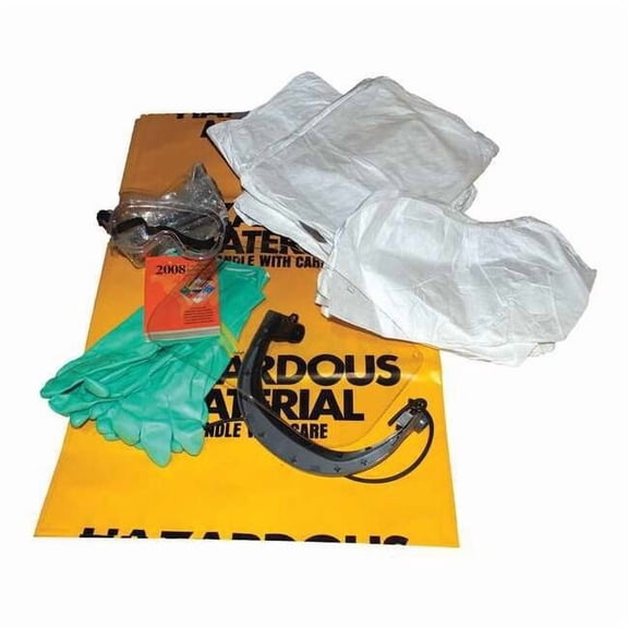Biohazard Spill Kit, Not Applicable, Clear, Kit 13-PPE