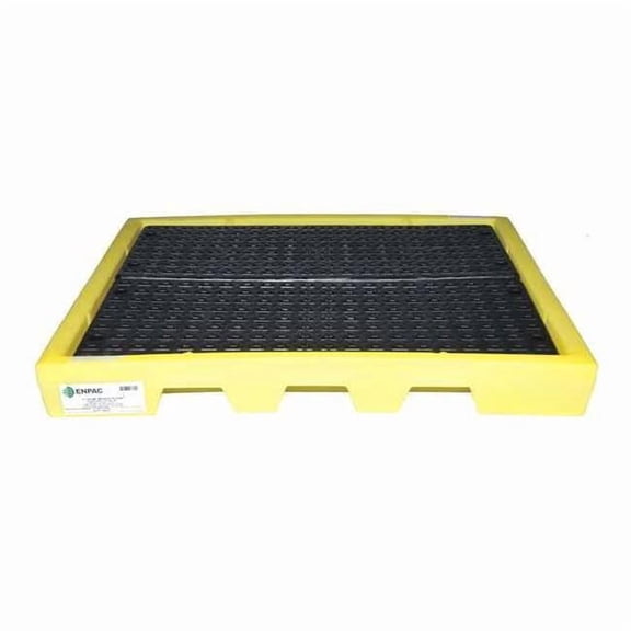 Spill Deck, 41 gal Spill Capacity, 4 Drums, 4,000 lb Load Capacity, High Density Polyethylene