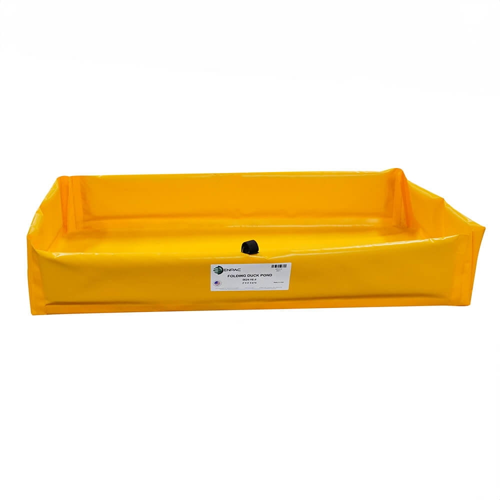 Enpac Folding Duck Pond Mini Spill Containment Berm with Foam Sidewalls ...