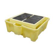 Enpac IBC Tote Spill Containment Pallet, 8,000 Lb Load Capacity, 385-Gallon, Forkliftable, OSHA & EPA Compliant, 81x72.5x29