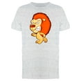 thumbnail image 1 of Enraged Lion Cartoon Tee Men's -Image by Shutterstock, 1 of 2