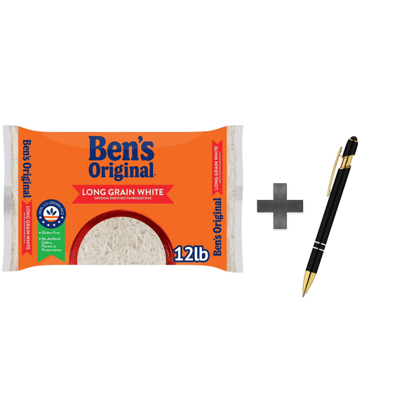 Enriched Long Grain White Parboiled Rice, 12 lbs.