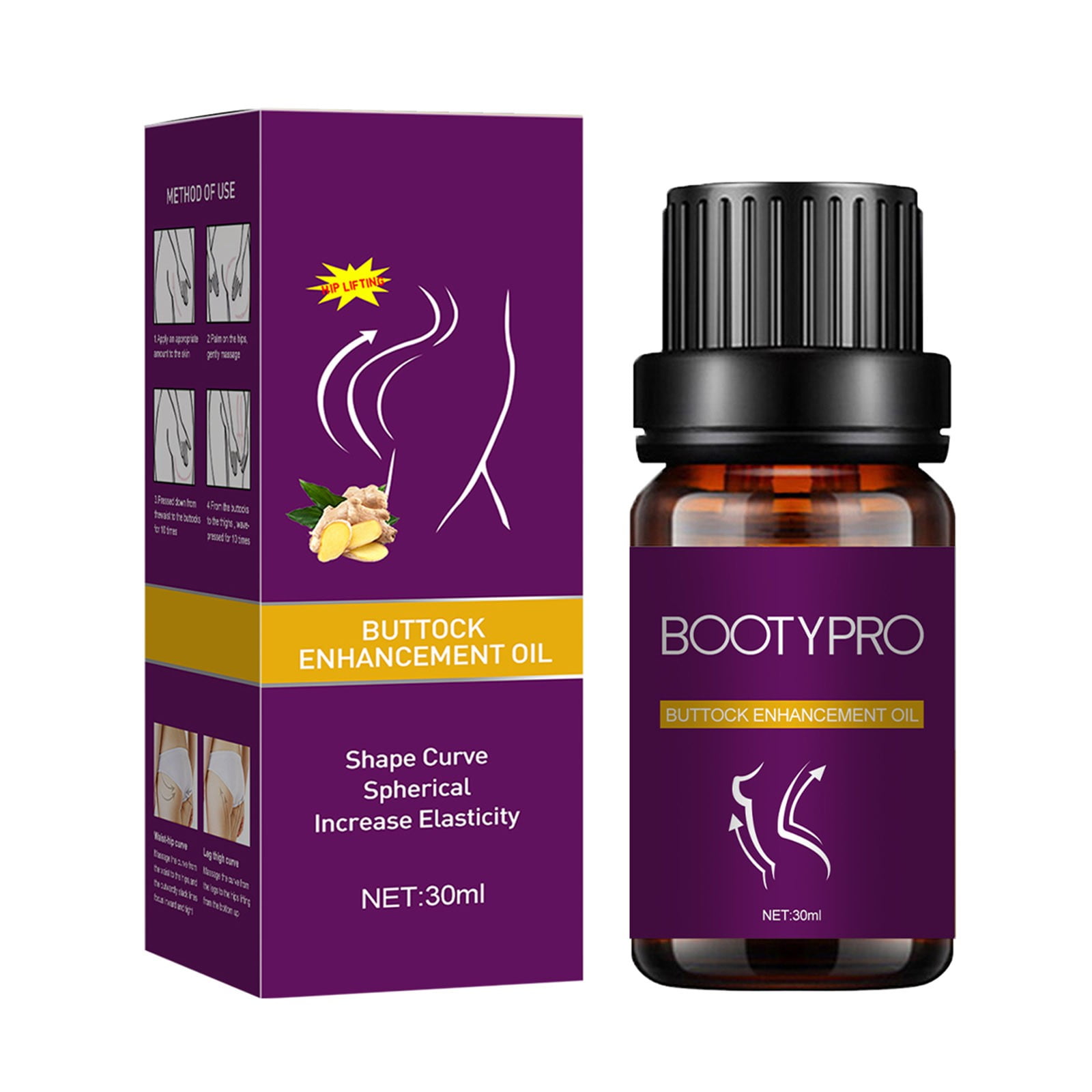 Enriching Oil Lifting and Massage Oil Shaping The Body Honey Peach