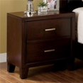 thumbnail image 1 of Enrico I Contemporary Style Nightstand, Brown Cherry, 1 of 1