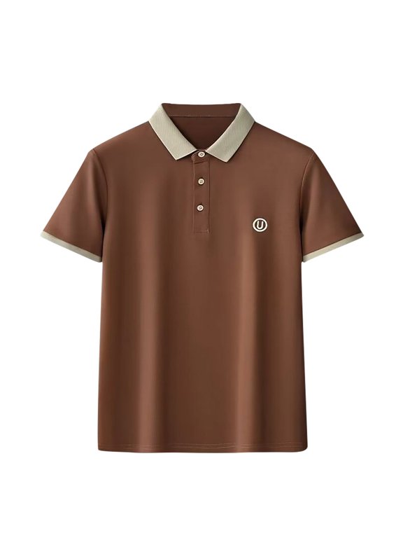 Big and Tall Shirt for Men Casual Business Stylish Short Sleeve Shirts Top Comfortable Collared Clothes