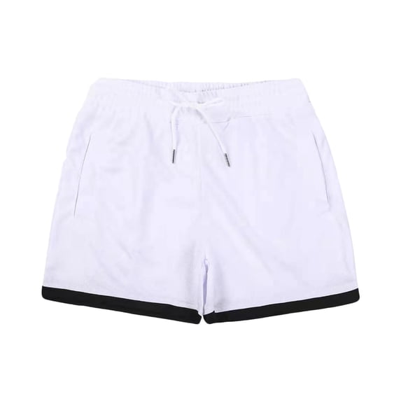 Enridrech Big and Tall Shorts for Men 3 Inch Lightweight Quick Dry Beach Pant with Pockets Drawstring Elastic Waist Short Pant