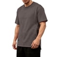 thumbnail image 1 of Enridrech Casual T Shirt for Men Big and Tall Short Sleeve Pockets Tee Tops Crew Neck Summer Fashion Top S-4XL, 1 of 7