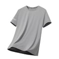 thumbnail image 1 of Enridrech L-4XL Big and Tall Tee for Mens Casual Plain Crewneck T Shirt Short Sleeve Top Breathable Comfort Tees, 1 of 7