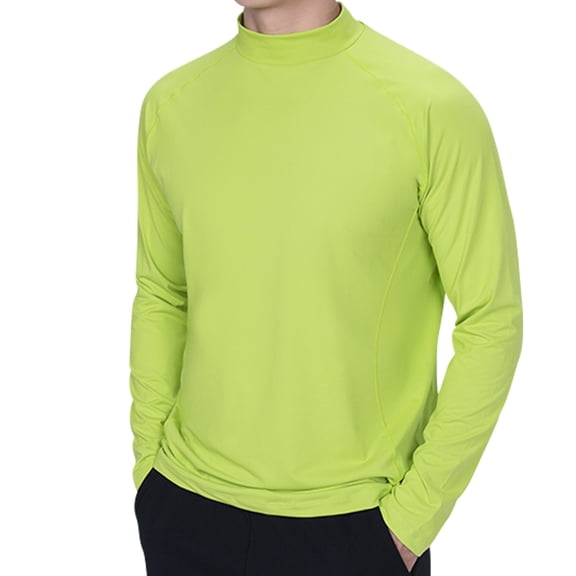 Enridrech Men's Big and Tall T Shirt M-5XL Long Sleeve Tops for Men Casual Stylish Comfort Crew Neck Tee Shirts