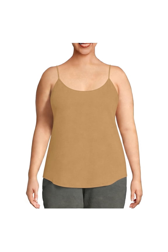 Plus Size Camisole Tanks Tops for Women Spaghetti Strap Undershirts Breathable Comfort Summer Blouse L-5XL