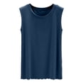 thumbnail image 1 of Enridrech Women Tank Tops Plain Loungewear Sleeveless Top for Women Summer Breathable Comfort Crew Neck Shirts, 1 of 5