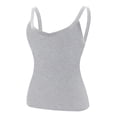 thumbnail image 1 of Enridrech Women's Strapless Tank Open Back Basics Tees Casual Slim Going out Tops Summer Solid Color Outifts for Women, 1 of 7