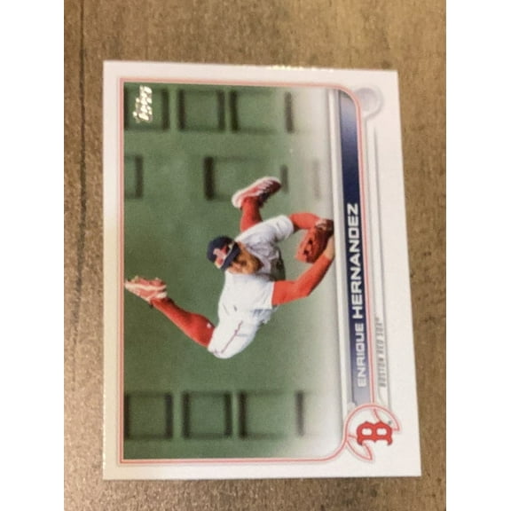 Enrique Hernandez Boston Red Sox MLB 2022 Topps 90