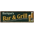 thumbnail image 1 of Enrique's Bar and Grill Sign Man Cave Decor 8x24 Gift 108240055400, 1 of 1