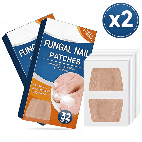 Enroslu 64 Count Antifungal Toenail Patches, Nail Maintenance Solution, Supports Healthy Nail Appearance & Comfort