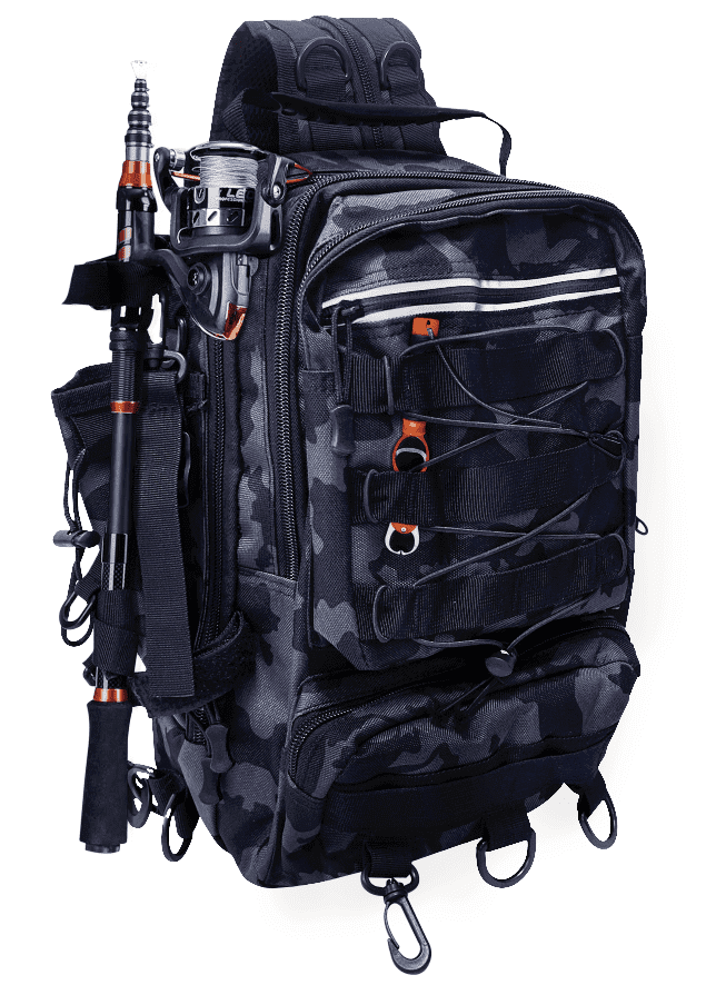 Tackle Bag Rod Holder Compact Gear Storage Ideal Gifts Men Fishing