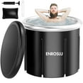 thumbnail image 1 of Enroslu Large Ice Bath Tub for Athletes, Cold Plunge Tub for Recovery, Ice Plunge Tub with Cover for Family Gardens, Gyms, Arena and Cold Water Therapy Training, 1 of 7