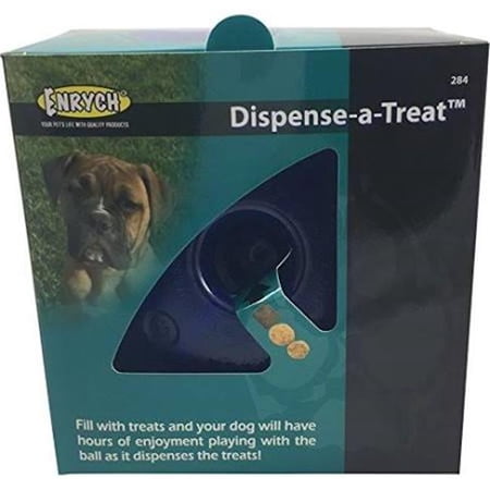 Enrych 0284 5.71 in. Large Treat Ball, Blue