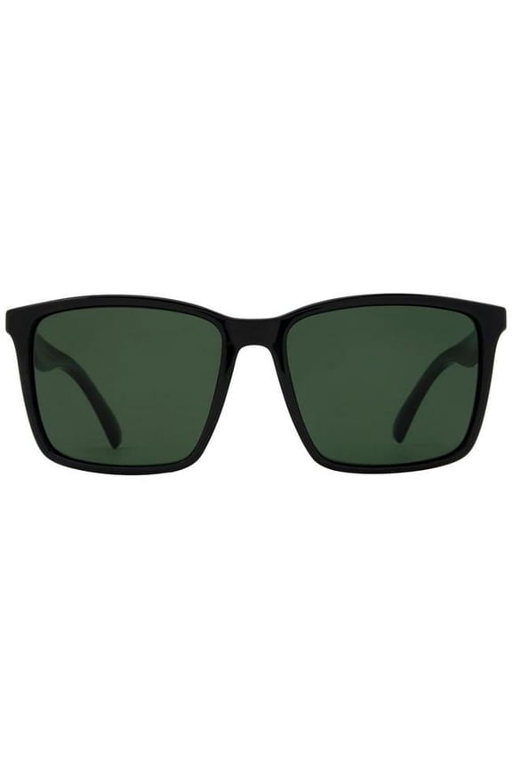 RMOGB17 Ramble On Gloss Black Sunglasses with Vintage Grey Polarized Lens
