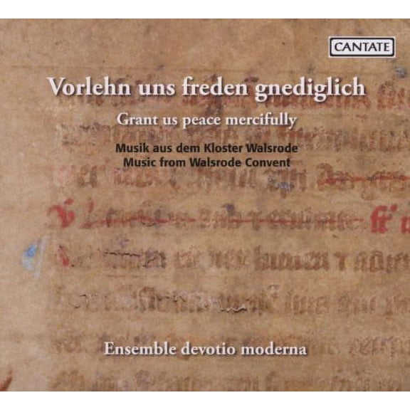 Ensemble Devotio Moderna / Volkhardt - Grant Us Peace Mercifully: Walsrode Convent - Music & Performance - CD