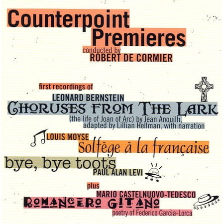 Ensemble Vocal Contrepoint - Premieres - Music & Performance - CD